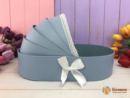 Cutie De Flori „Cradle M” Albastru