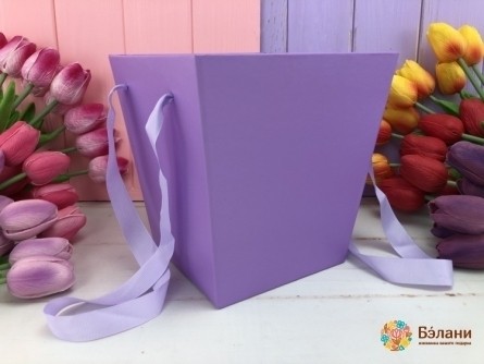 Cutie De Flori Liliac "trapeze"