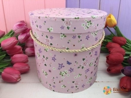 Cutie Cu Flori "în Luncă" Pudră