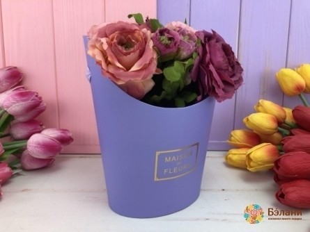 Cutie De Flori Liliac „Maison S”