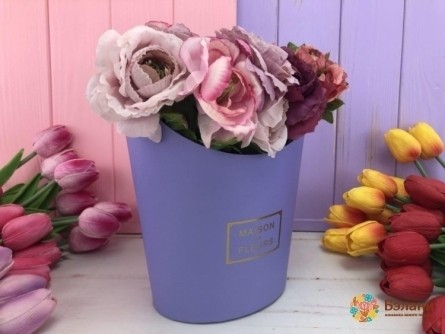 Cutie De Flori Liliac „Maison M”
