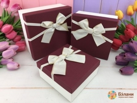 Cutie Cadou „Arcul Roșu” Roșu