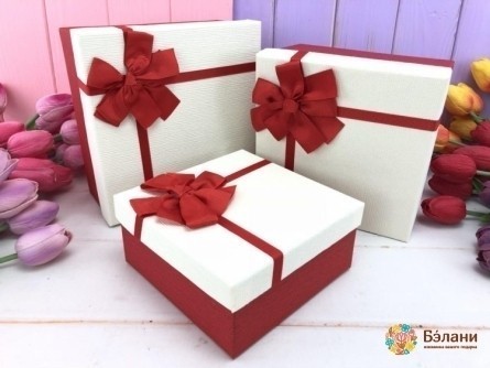 Cutie Cadou „Arcul Luxuriant” Alb