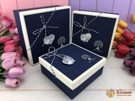 Cutie Cadou „Cel Mai Bun Cadou” Albastru