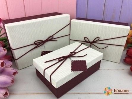 Cutie Cadou „Tare” Alb