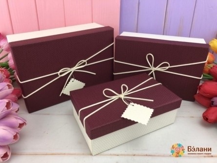 Cutie Cadou „Puternică” Marsala