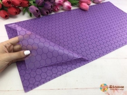 Hârtie De Urmărire Pentru Flori „Fagurele” Liliac