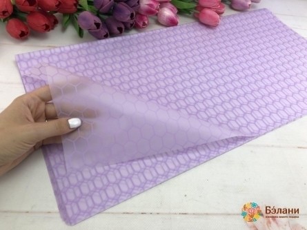 Hârtie De Urmărire Pentru Flori „Fagurele” Liliac