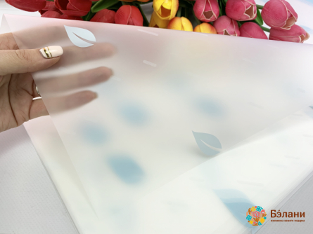 Urmărirea Hârtiei Pentru Flori „Blue Leaf”