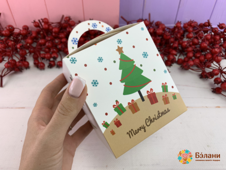 Cutie Rabatabila "anul Nou" Alb