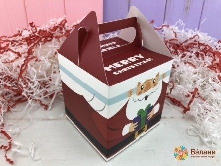 Cutie Pliabilă „Anul Nou” Roșu