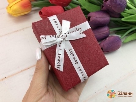 Cutie De Bijuterii „Bijuterie” Roșie