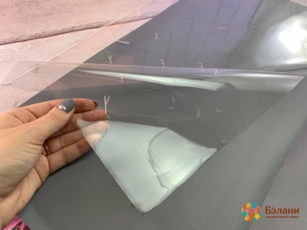 Urmărirea Hârtiei Pentru Flori „Litere” Roz