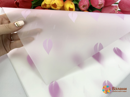 Hârtie De Urmărire Pentru Flori "frunză" Roz