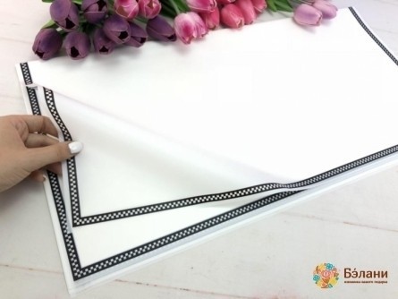 Hârtie De Urmărire Pentru Dame Flori Albe