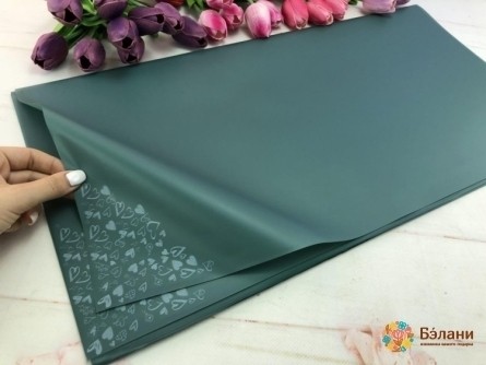 Urmărirea Hârtiei Pentru Flori „Inimi De Aur” Smarald