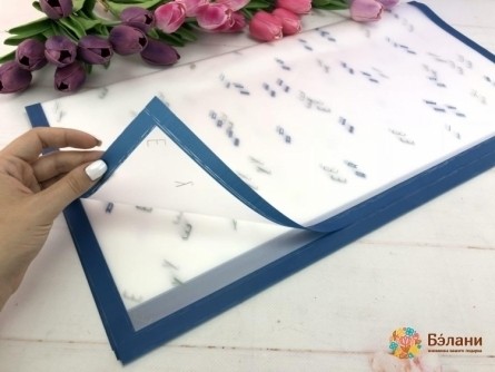Hârtie De Urmărire A Culorilor "scrisori De Culoare" Albastru