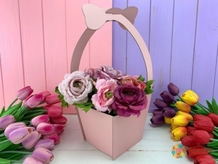 Cutie De Flori "arcul" Roz