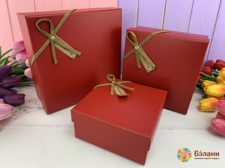 Cutie Cadou „Stil” Roșu