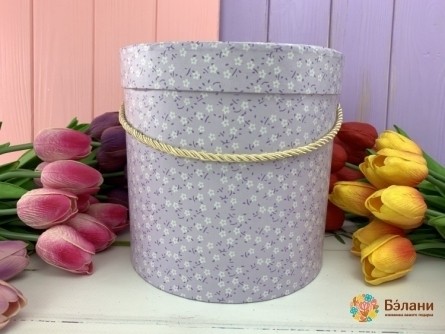 Cutie Cu Flori „În Luncă” Liliac