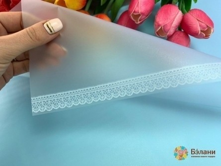 Hârtie De Urmărire Pentru Flori „Kant Openwork” Albastru