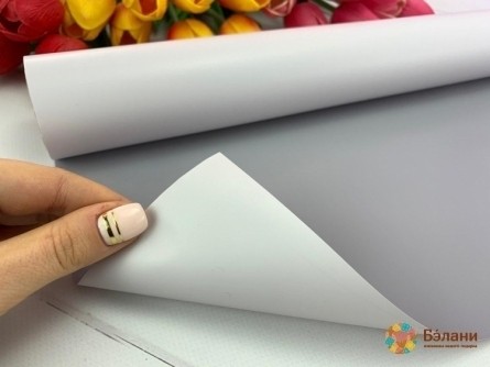 Urmărirea Hârtiei Rulată Cu Argint „Dublu Față” - Albastru Decolorat