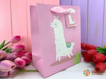 Pachet Cadou "llama" Roz S