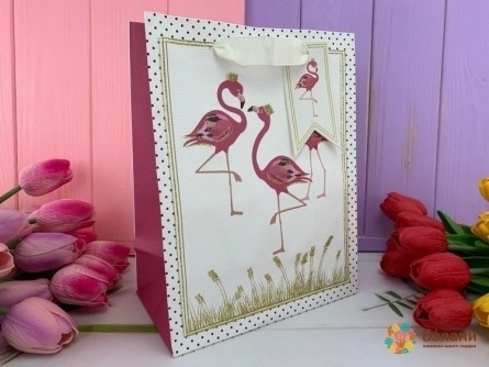 Pachet Cadou "shiny" Flamingo L