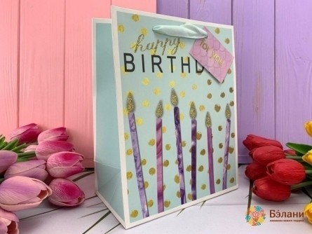 Pachet Cadou „La Mulți Ani” Lumânări S