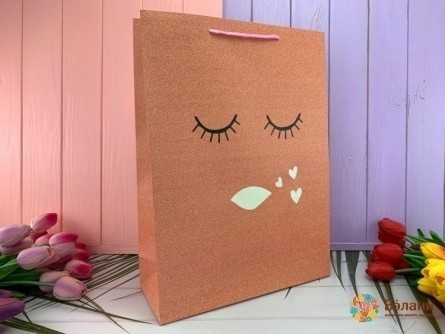 Geantă Cadou „Zâmbete” Piersică M