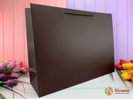 Geantă Cadou „Monochrome” Ciocolată Xl