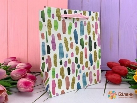 Geantă Cadou "perie" M