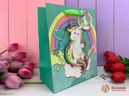 Pachet Cadou „Unicorni” Curcubeu M