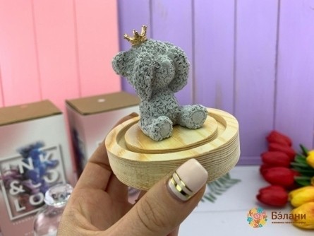 Set Cadou „Urs Într-Un Balon” Maro