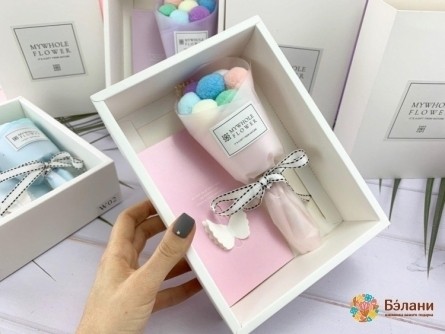 Buchet De Pompoane "icecream # 4" Roz