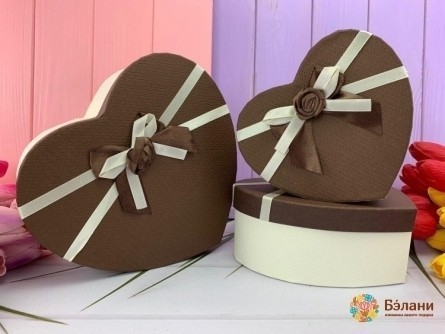 Cutie În Formă De Ciocolată „Bow # 3”