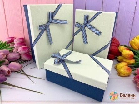 Cutie Cadou "diagonal # 8" Alb