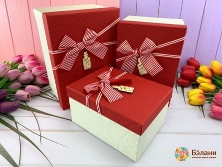 Cutie Cadou "gifty # 9" Roșu