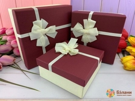 Cutie Cadou "magnificent Arc # 7" Marsala