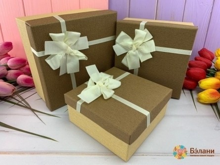 Cutie Cadou „Lush Bow # 10” Chocolate