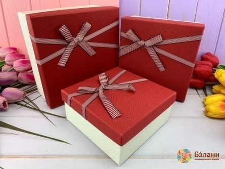 Cutie Cadou „Lush # 1” Roșu