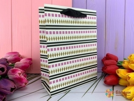 Geantă Cadou „Figuri” Rombo M