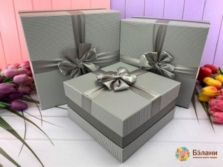 Cutie Cadou „Liniile De Înfrumusețare” Gri