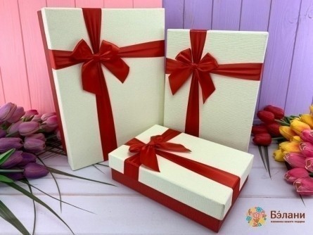 Cutie Cadou "dulce" Alb