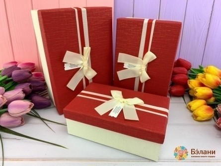 Cutie Cadou „Linii Roșii” Roșu