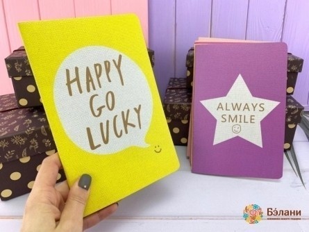 Notebook "mergeți Norocos" A5 (32 Coli) Mix