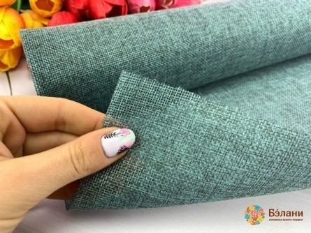 Burlap-Ul A Decolorat Verde