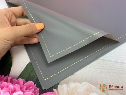 Urmărirea Hârtiei Pentru Flori „Font Lines” Gri