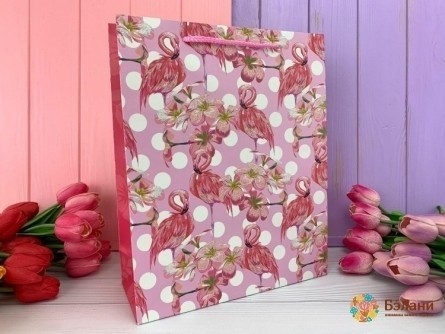 Pachet Cadou "flamingo" Mazăre Albă M
