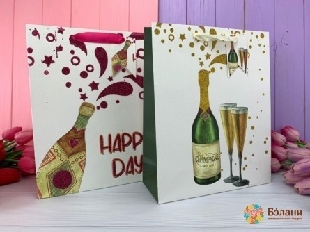 Geantă Cadou „Șampanie” Mix M